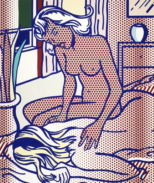 Two Nudes, State I, 1994 is a print by Roy Lichtenstein from his Nude series