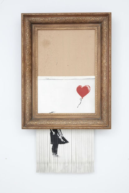 Banksy Going Going Gone Girl With The Balloon