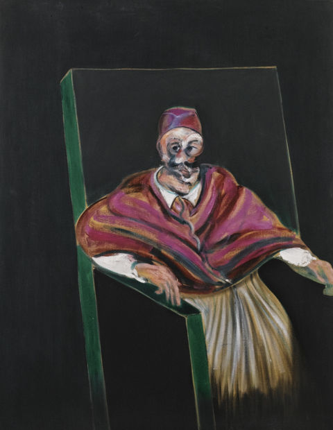 STUDY FOR A POPE I, 1961, Francis Bacon