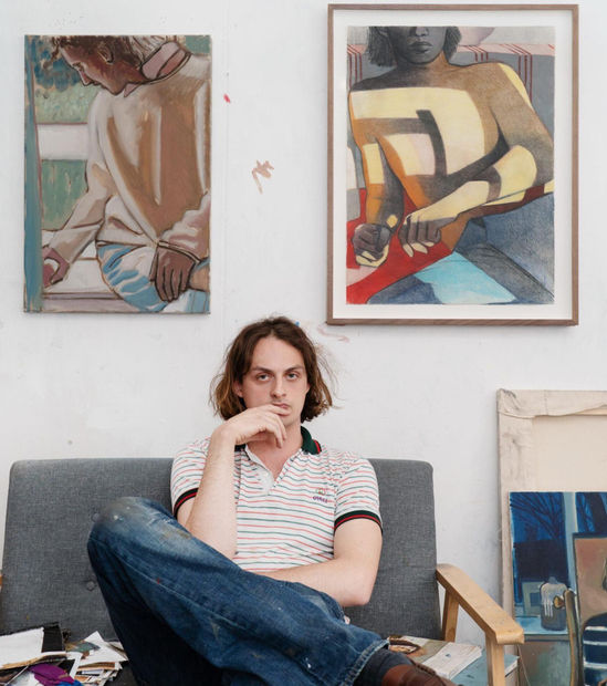 Born in 1996, Rowley Haynes lives and works in London. He studied Painting and Printmaking at the Glasgow School of...