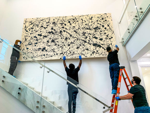 Carousel Fine Art Solutions for Luxury Home Staging