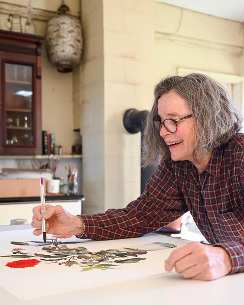 Susan Van Campen&rsquo;s plein-air oil paintings are painted with the confident brushwork of a watercolorist, achieving bold impressions of Maine&rsquo;s...