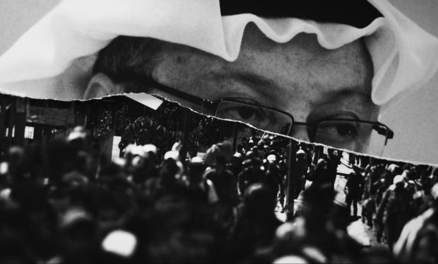 In the black-and-white film, Icarus Rising (2019), the action of Longo tearing up photographs culled from the recent mainstream media...