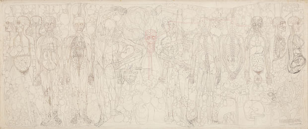 Das letzte Abendmahl (The Last Supper) (1976-1979) is a large-scale interpretation of the biblical passage in which Leonardo Da Vinci's...