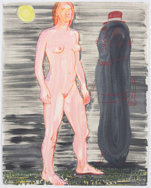 Rarely exhibited together is the full suite of 45 monotypes, Untitled (2011-12), which debuted at the Whitney Museum's Biennial. The...