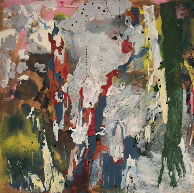 Per Kirkeby (1938-2018, Copenhagen) joined Eks-skolen (The Experimental Art School), Copenhagen (1962) and graduated from University of Copenhagen, MA, Arctic...