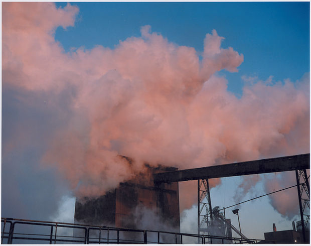 Atmos (2003) by Naoya Hatakeyama was photographed at a local steel factory in Camargue, France. Camargue is a region noted...