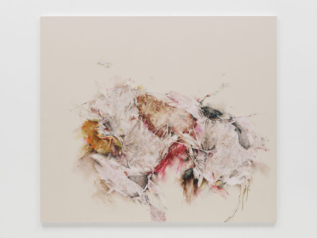 In her newest body of work, titled Hyaluronic Pledge, Ay Tjoe depicts an imaginary organism and refers once again to...