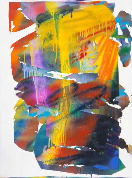 Indem sie verschiedene Medien f&uuml;r ihre Werke nutzt, erweitert Katharina Grosse die Grenzen dessen, was man auf Leinwand darstellen kann....