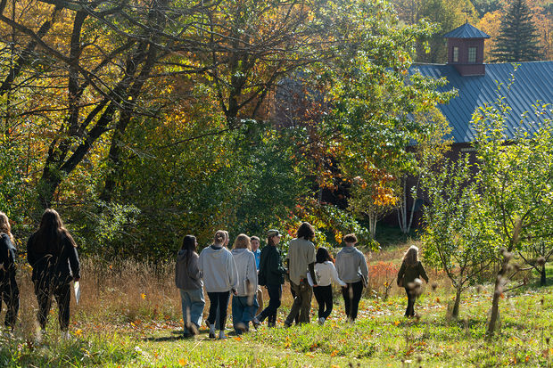 grounds and walking paths