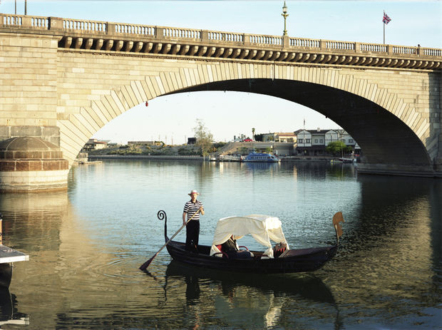 Sternfeld's London Bridge (2016) was filmed at Lake Havasu in Arizona. Built in 1831, London Bridge originally spanned the River...