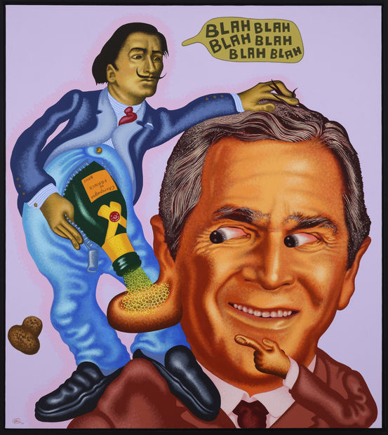 Since the mid-1970&rsquo;s, Saul has painted satirical portraits that feature art world personalities, politicians, and notorious celebrities. Despite a politically...