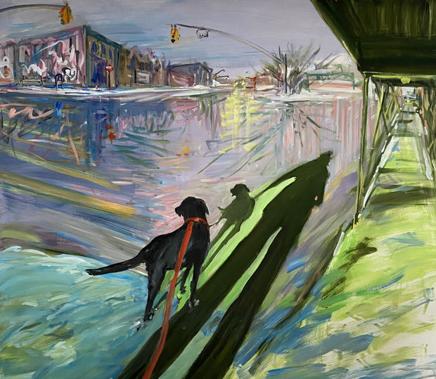 Die menschliche Hauptfigur in Browns Shadow Paintings fällt durch ihre Abwesenheit auf. Sie tritt lediglich als Schattenbild in Erscheinung, das...