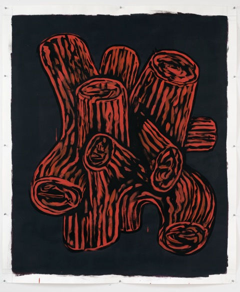 Patrick Dunfey's Knot (2017) comes from a series of large works on paper the artist completed soon after moving into...