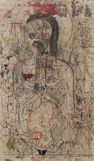 Hermann Nitsch (b. 1938, Vienna) studied at the Wiener Graphische Lehr-und Versuchanstalt from 1953 to 1958. His works are exhibited...