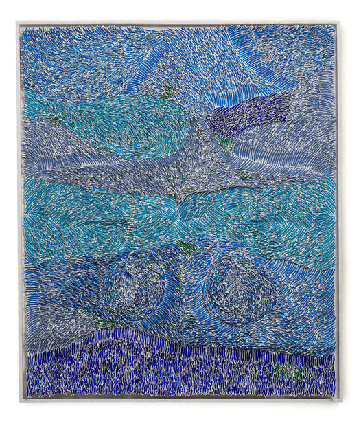 Bianca Severijns, paper art, paper artists, contemporary art, contemporary artist, artwork, 2021, Sea Swirls