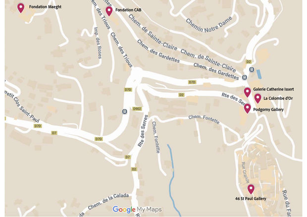 46 Rue Grande, 06570 Saint-Paul-de-Vence, France contact@46stpaulgallery.com +33493245182 Tuesday to Saturday from 10am to 1pm & 2pm to 6pm We...