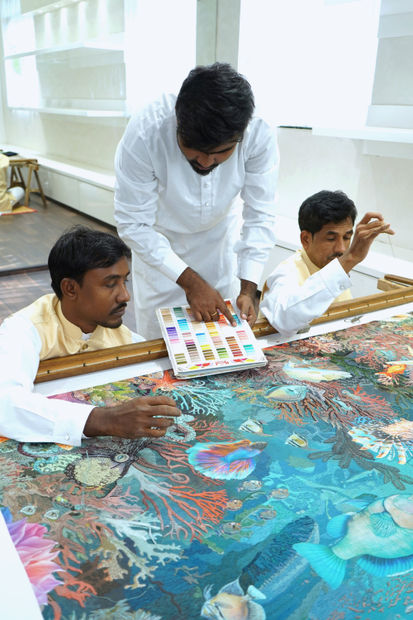 WE COLLABORATE WITH LEADING ARTISTS AND ARTISANS TO CREATE CONTEMPORARY ART PIECES. Our artisans work alongside artists and designers, bringing...