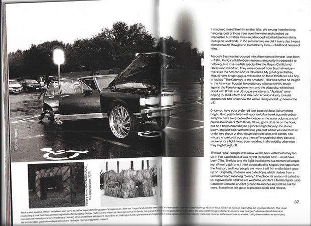 Issue 2: Strippers & Fishing, Contributors: Alfonso Duran, Francess Archer Dunbar, Ezekiel Jabari Binns, Kobe Holton, Val Rodriguez, Isabella Marie...