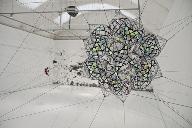 Project space: Tomás Saraceno, Many Suns and Worlds, APRIL 21, 2016 – OCTOBER 28, 2017