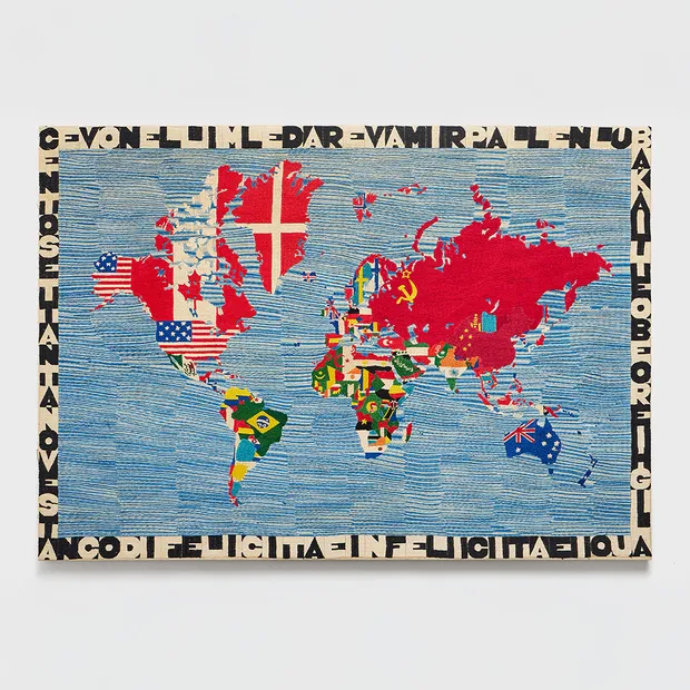 Alighiero Boetti, Curated by Elena Geuna, SMAC Venice (San Marco Art Centre) Procuratie Piazza San Marco 105 30124 Venezia, Italy
