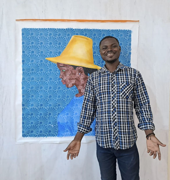 Seth Fiifi Afful (b. 1990, Accra, Ghana) is a self-taught contemporary painter whose vibrant figurative works explore themes of unity,...
