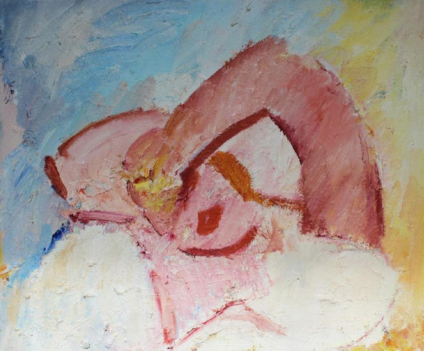 Good Morning, 1972, Oil on canvas, 63.5 x 76cm