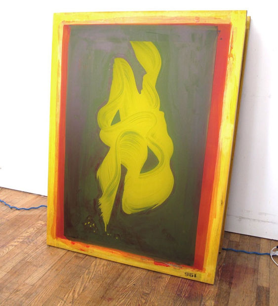 We are just finishing up production on James Nares&rsquo; newest prints at Durham Press, In Three Words, a triptych comprised...