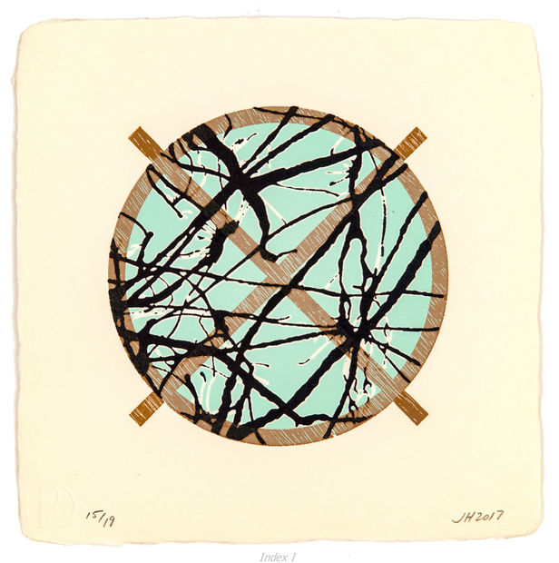 Since 2017, Jacob Hashimoto and Durham Press have been exploring prints which reference the bamboo and paper kites Hashimoto uses...