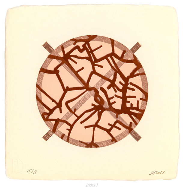 Since 2017, Jacob Hashimoto and Durham Press have been exploring prints which reference the bamboo and paper kites Hashimoto uses...