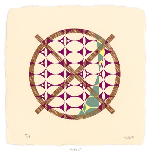 Since 2017, Jacob Hashimoto and Durham Press have been exploring prints which reference the bamboo and paper kites Hashimoto uses...