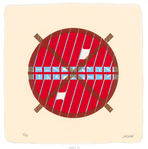 Since 2017, Jacob Hashimoto and Durham Press have been exploring prints which reference the bamboo and paper kites Hashimoto uses...