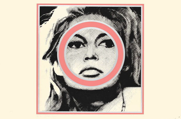 Brigitte Bardot 1968 Screenprint on wove paper Signed and dated in pencil Titled ‘B B’ in pencil Numbered from the...