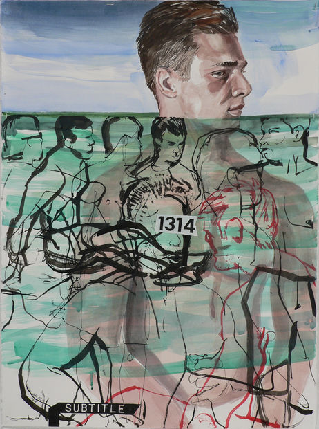 The figure has taken center stage since 2003, and my goal with the young men who dominate the images and...