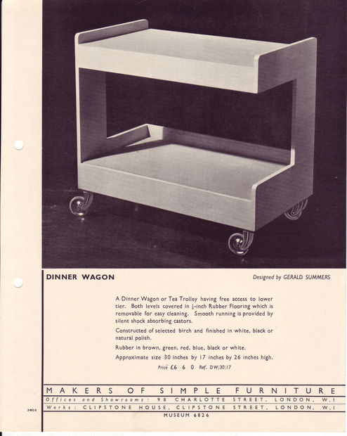 Our works come from a period when Summers most emphatically demonstrated the capabilities of plywood in bold ways, creating gravity-defying...