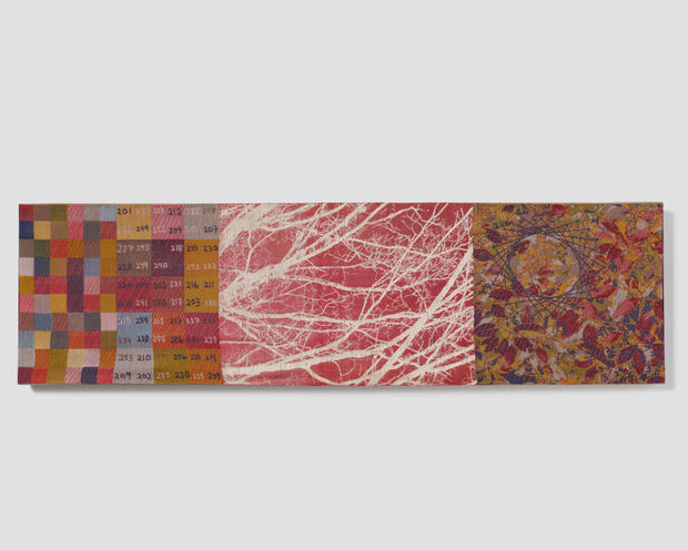 2010: Continuum, Handwoven lampas jacquard