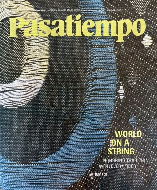 Bhakti Ziek cover story in Pasatiempo - March 2024- Spencer Fordin