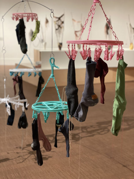 Jeremy Laing, Artwork-Life Balance (Ongoing Relation, Wear and Repair, 2010-21), 2021 (detail)