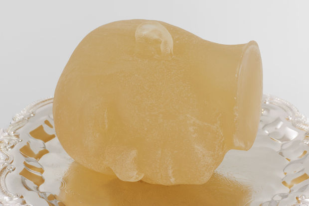 In Rather Bright Complexion, Myers crafts a searing sculptural portrait of Nat Turner&rsquo;s head. The work is cast from palm...