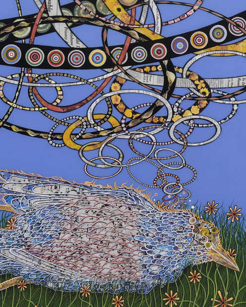 'I don&rsquo;t know exactly why the birds got back into my work but the newest birds I&rsquo;ve been doing are...