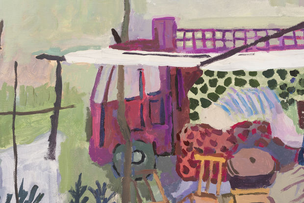 Within a single composition, Yun-Fei Ji moves fluidly between painterly modes. The soft, almost fleshy tonality of his palette renders...