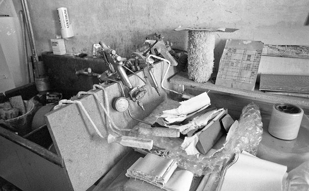 Michael Venezias ikonische Spray-Paintings auf Leinwand und Papier sind ab Mitte der 1960er Jahre zwischen 1966 und 1973 in New...