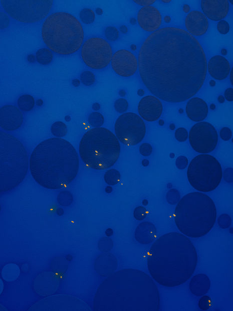 Der satte Farbton erinnert an kinematografische Bilder oder an Farbschema von Corporate Identities und erzeugt zugleich den Eindruck eines hypnotischen...