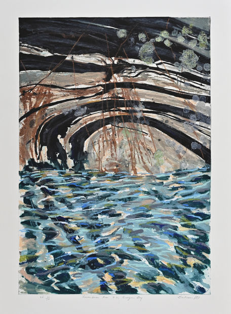 ED BARTRAM, Precambrian Arc #2, Georgian Bay, 1997