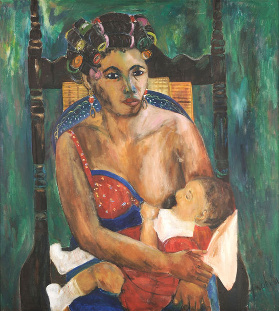 1981 With encouragement from a doll making friend she begins to experiment with stitching and stuffing her painted canvas to...