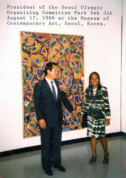 1988 Holds a solo exhibition of her ‘Trapunto Paintings and Works on Paper’ at the Fables Gallery in Cambridge, Massachusetts,...