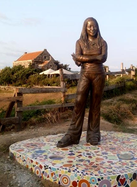 After a lifetime of traveling the world, Pacita was finally laid to rest next to her studio/home, ‘Fundacion Pacita’, overlooking...