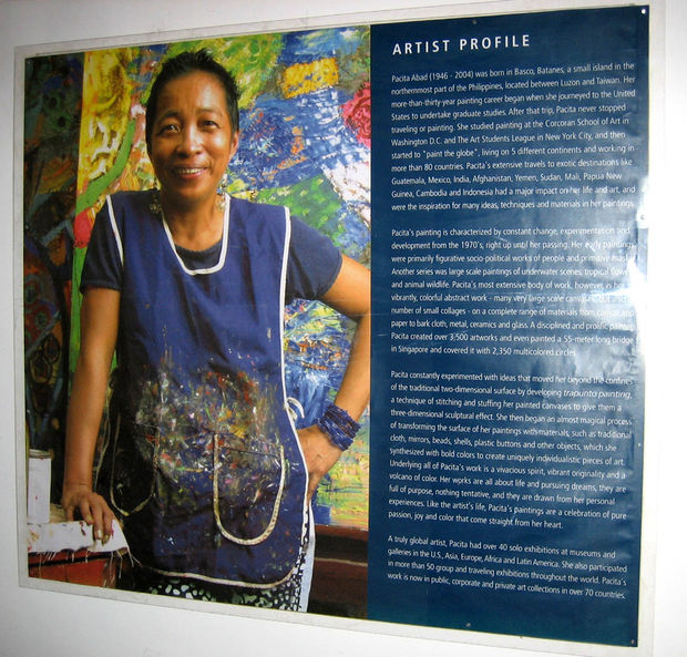 Batanes, Philippines (2002 to 2004) 'Fundacion Pacita' was Pacita's dream studio that she waited years to build on her father's...