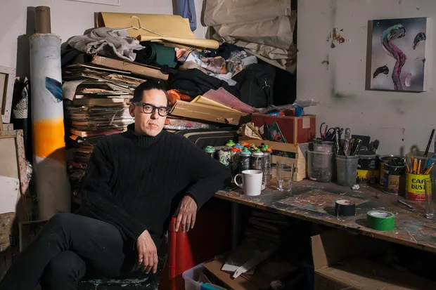 'Erik Foss conjures the uncanny blur of events as a kind of fetishist abstraction. Creating conceptually driven action paintings in...