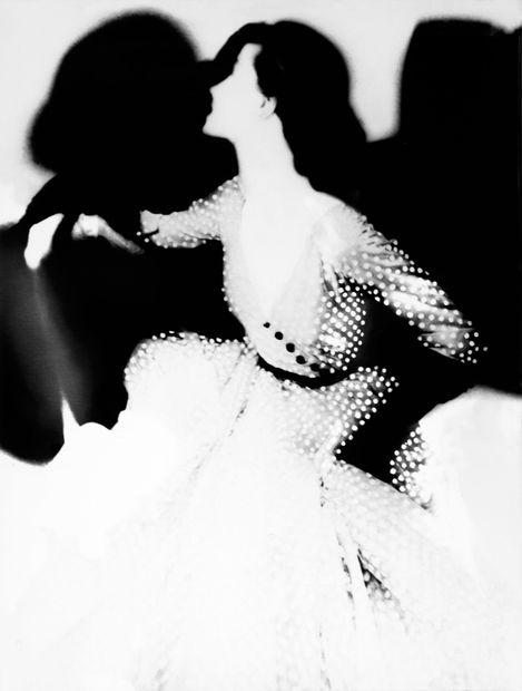 Lillian Bassman, The Cost of Living: Barbara Mullen in a dress by Omar Kiam for Ben Reig, New york, 1950
